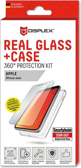 Produktbild Displex Real Glass, 2D Panzerglas + Handyhülle (1 Stück)