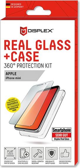 Produktbild Displex Real Glass, 2D Panzerglas + Handyhülle (1 Stück)