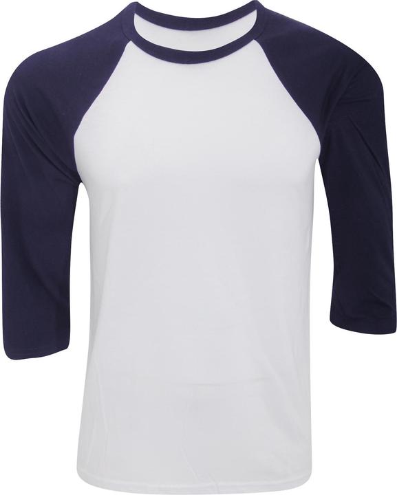 Produktbild Bella Canvas Canvas Baseball TShirt 34Ärmel (S)