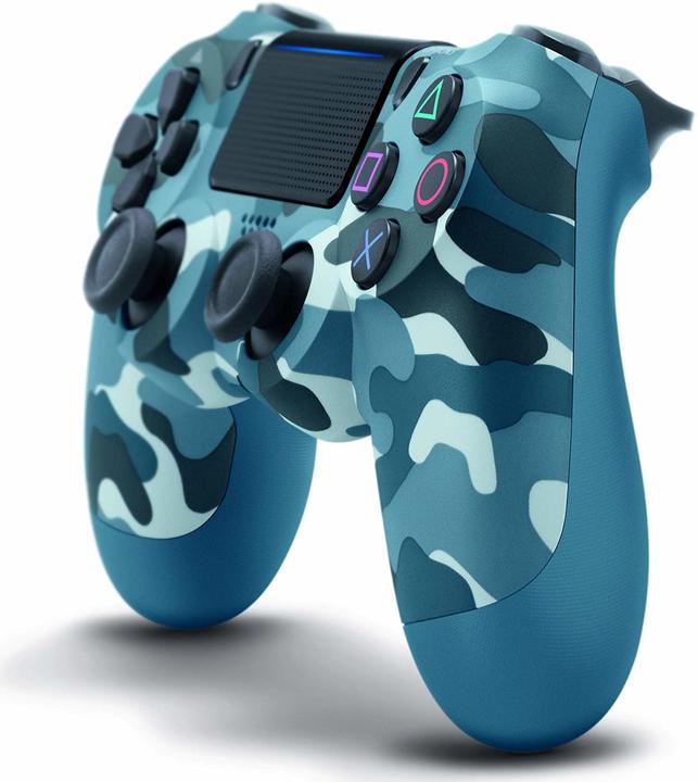 Actual product image Sony PS4 Dualshock 4 Wireless Controller - Blue Camouflage (PS4)