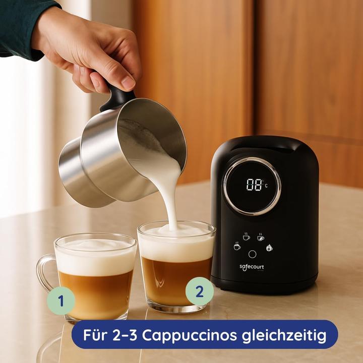 Produktbild Safecourt Kitchen Elektrischer Milchaufschäumer