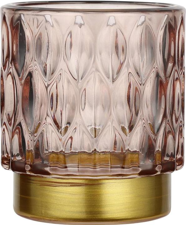 EGLO Windlicht Bezamby Gold/Rosa (1 x, 8 x 7 x 7 cm)