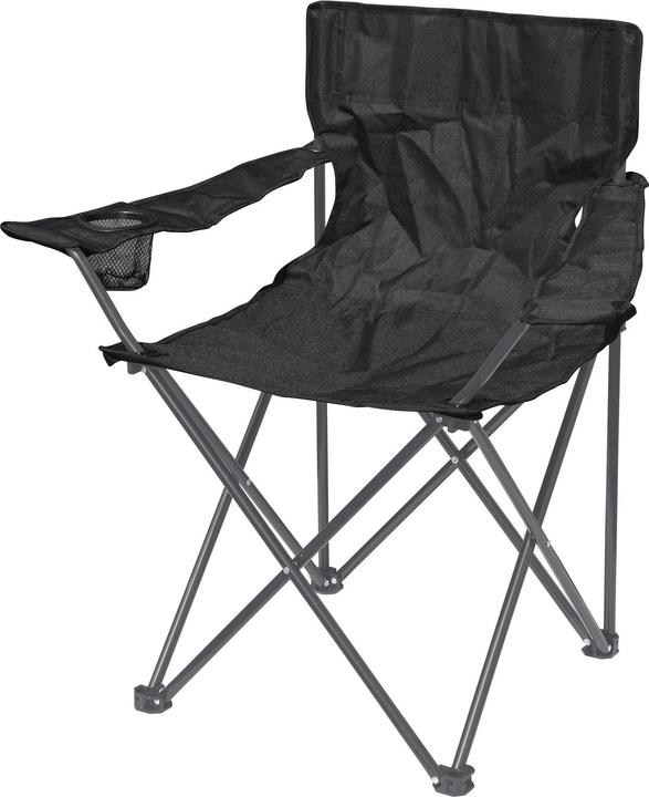 Produktbild Default Campingstol med kopholder sort