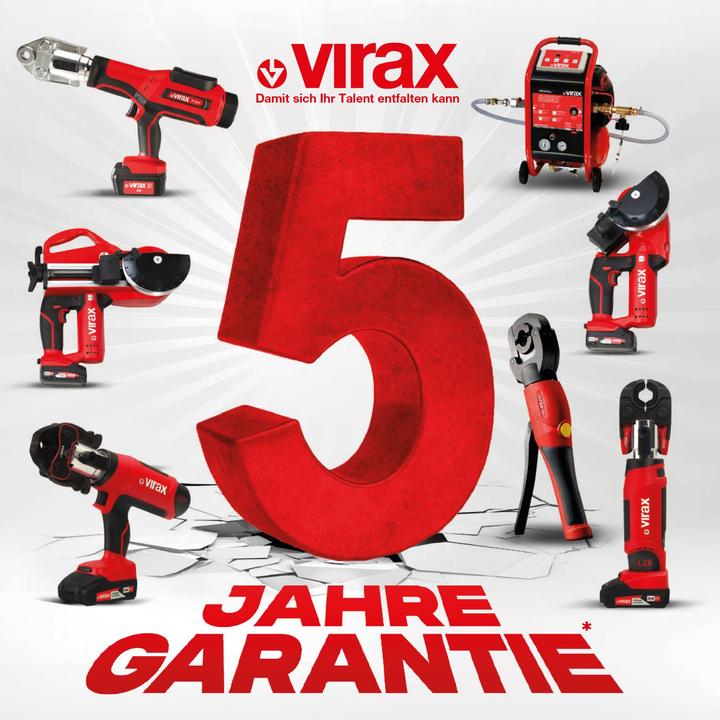 Produktbild Virax EUROSTEM III Biegemaschine 18V 12-15-18-22 mm