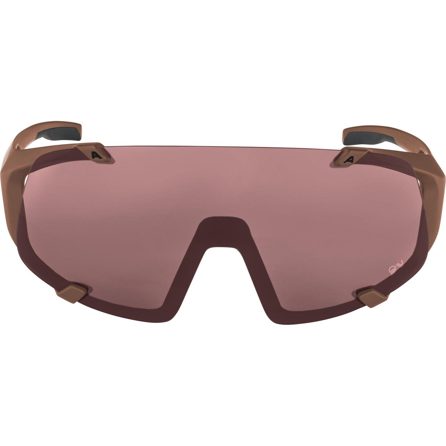 Thumbnail - ALPINA SPORTS, Unisex, Sportbrille, Hawkeye Q-Lite (Red Matt, Mirror Red), Rot