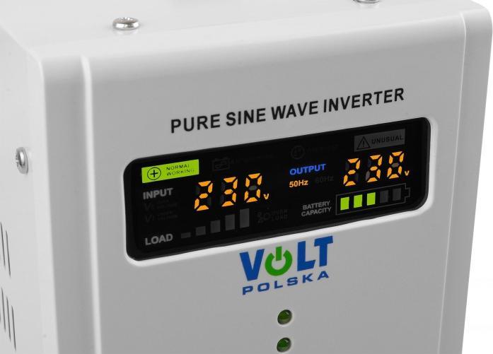 Produktbild Volt Polska SINUS PRO UPS 1500E 12V 20A (1.50 VA, 1050 W, Line-Interaktiv USV)