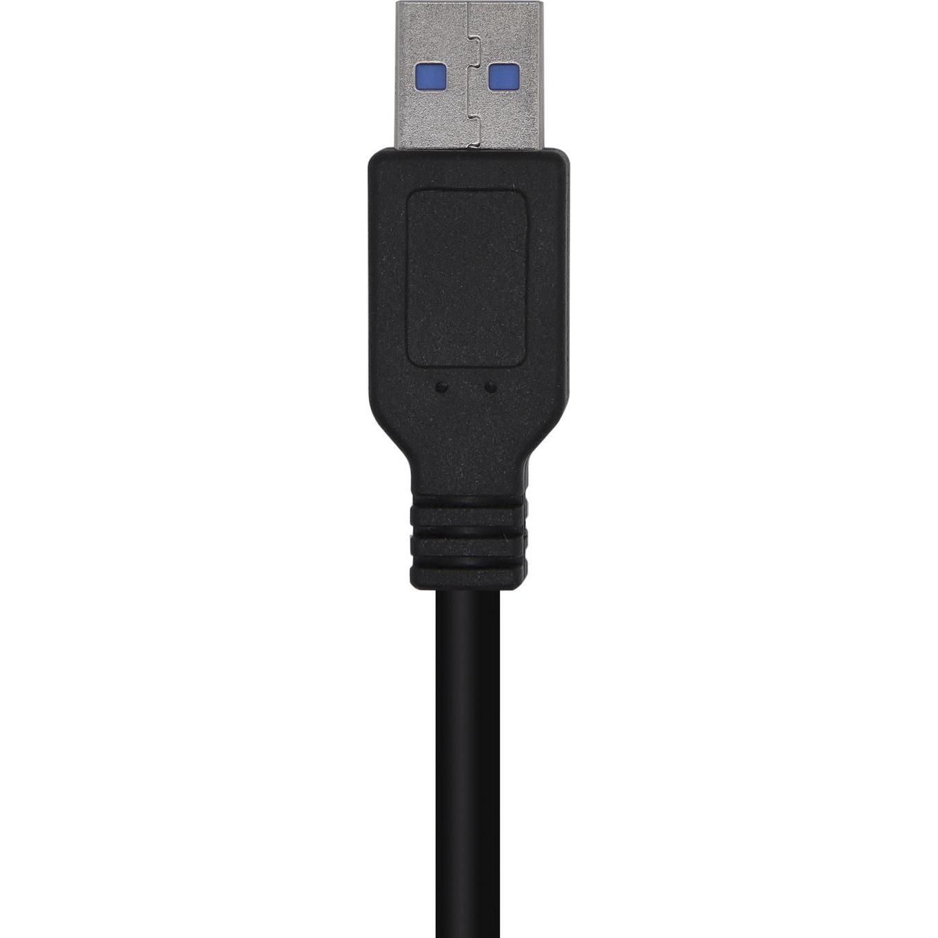 Thumbnail - Aisens Cable usb 3.0 a105-0446/ usb macho usb macho/ 1m/ negro (1 m, USB 3.2 Gen 1), USB Kabel