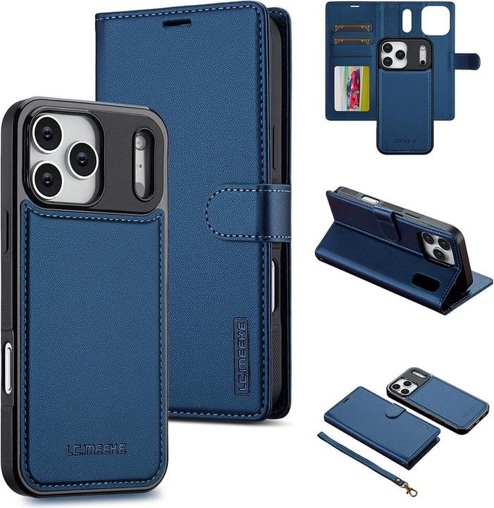 Produktbild LC.Imeeke Teilbare Brieftasche 2-in-1 Handyhülle (Apple iPhone 17 Pro)