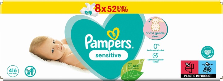 Immagine prodotto Pampers Sensibile (416 Pezzo/i)