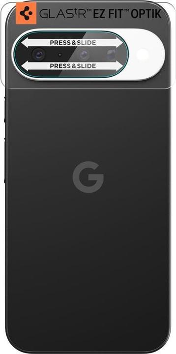 Produktbild Spigen - Optik.tR Camera Glass (2 pack) - Google Pixel 10 - Crystal Clear (2 Stk., Google Pixel 10)