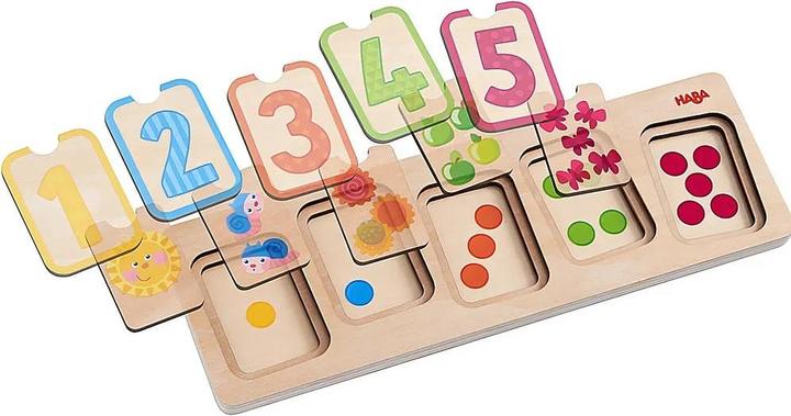 Immagine prodotto Haba Puzzle di legno Primi numeri (10 pezzi)
