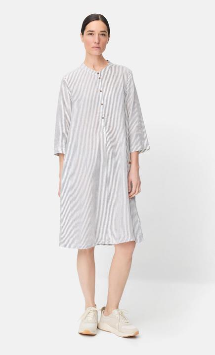 Produktbild Camel Active Gestreiftes Kleid mit Knopfleiste (S, XL)