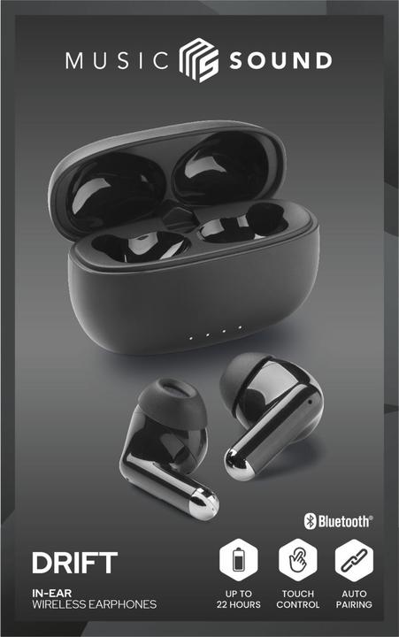 Actual product image Cellularline Music & Sound Bluetooth Earphones DRIFT (No noise cancelling, 22 h, Wireless)