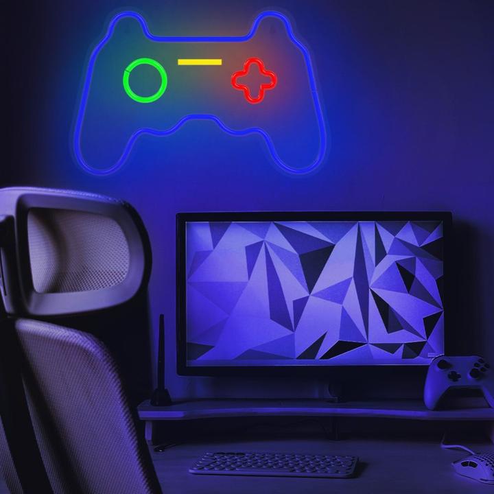 Image du produit Forever Light Néon PLEXI LED GAMEPAD multicolore FPNE03X