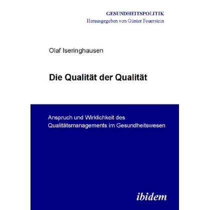 Die Qualität der Qualität, Fachbücher