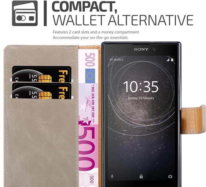 Actual product image Cadorabo Book Luxury Cover (Sony Xperia L2)