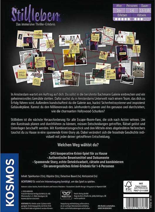 Productafbeelding Kosmos Stilleven (Duits, 1 - 6 Spelers)