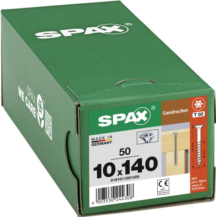 Actual product image Spax Wood construction screws (50 Screws per piece)