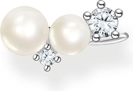 Actual product image Thomas Sabo Pearls Ear Climber Single Stud Earrings (925 silver)