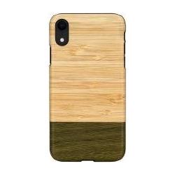 Man&Wood SmartPhone case iPhone XR bamboo forest black (Apple iPhone XR), Smartphone Hülle, Schwarz
