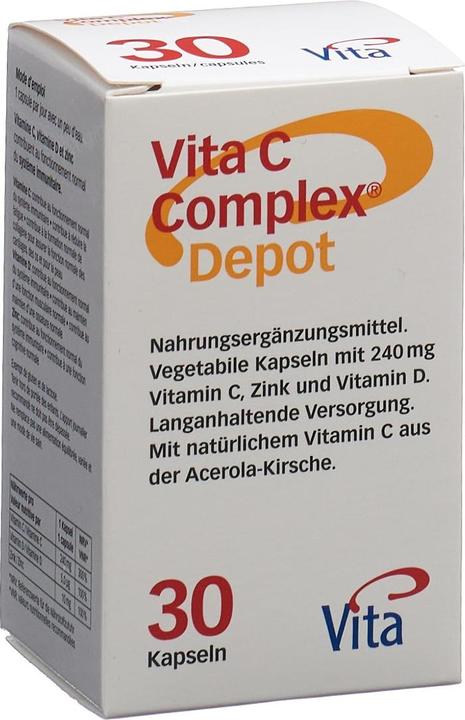 Actual product image Vita C Complex Depot (30 Piece, Capsules, 430 g)