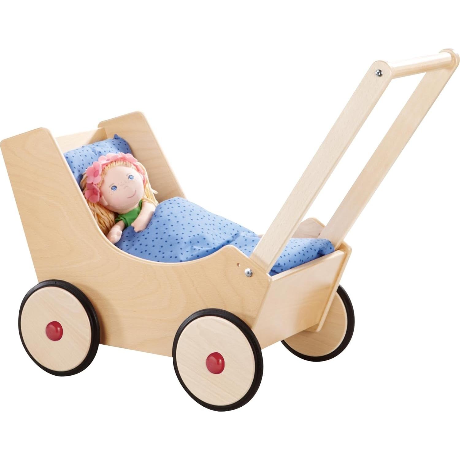 Haba Puppenwagen Natur (1624)