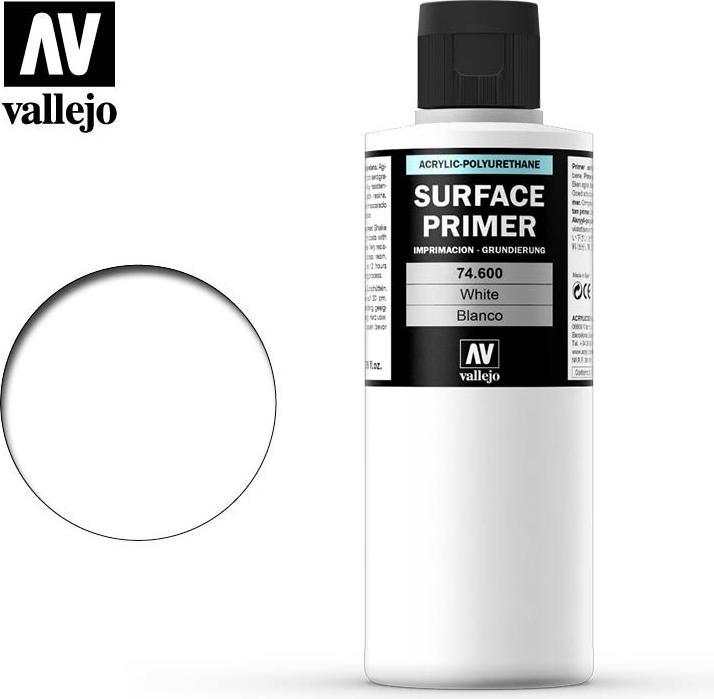 Immagine prodotto Vallejo Primer per superfici - Bianco 200ml (74.600)