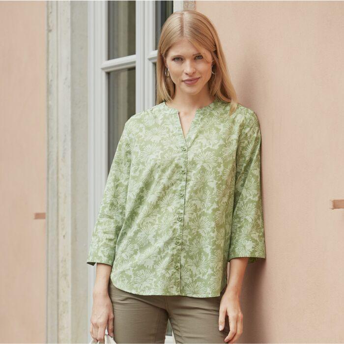 Immagine prodotto Artime Damen Bluse, 3/4-Ärmel (M)