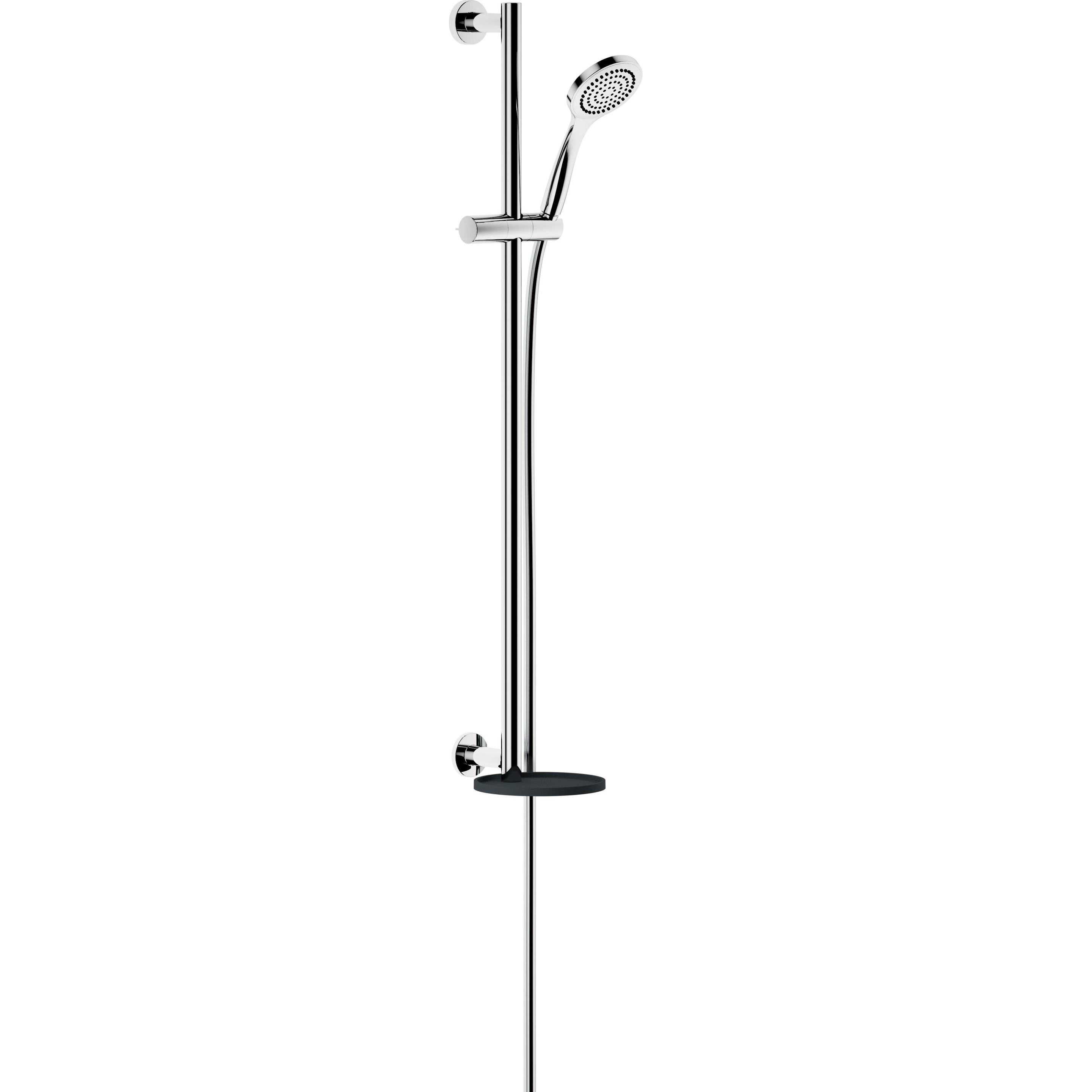Keuco, Duschsystem, Brause-Set IXMO mit Ablage vc sw-gr