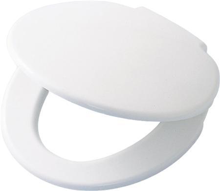 Geberit IFØ Ifö weisser Kinder-WC-Sitz mit Deckel - Material: weicher Kunststoff.