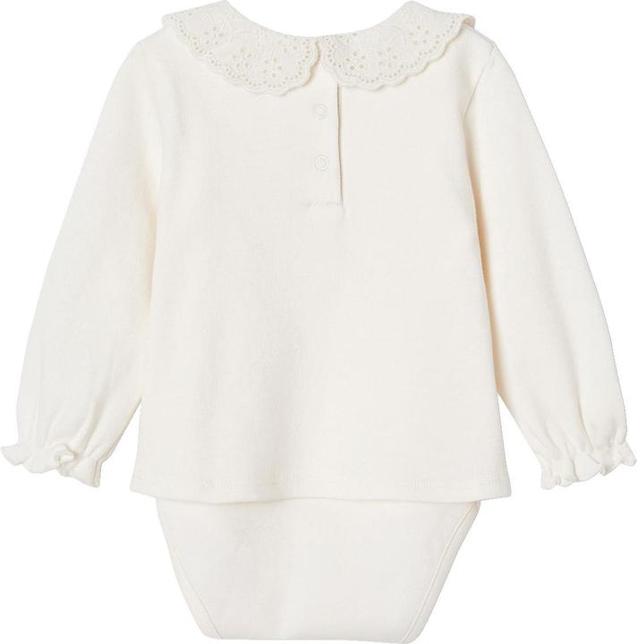 Immagine prodotto Vertbaudet 2er-Pack Baby Shirtbodys mit langen Ärmeln, Bio-Baumwolle (80)