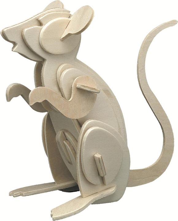 Actual product image Pebaro Wooden kit mouse