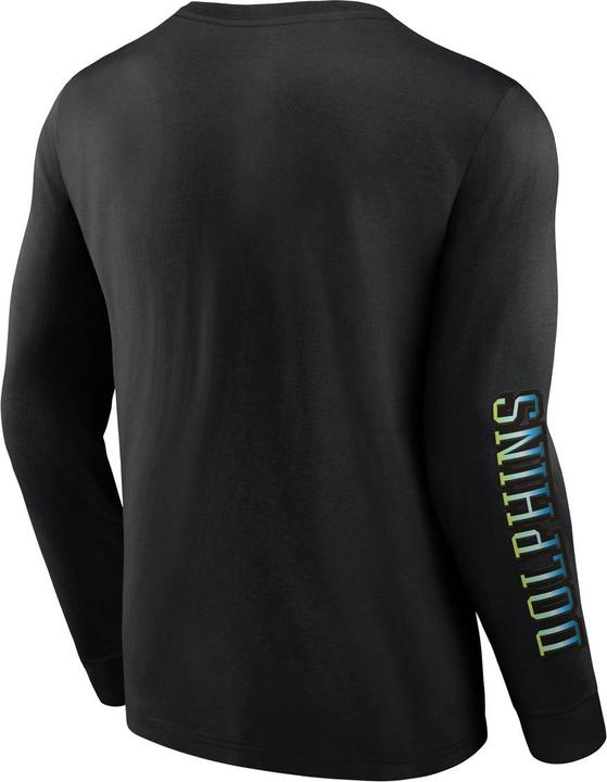 Produktbild Fanatics Miami Dolphins Gradient LS Crew T-Shirt L (L)