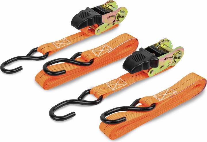 Produktbild LAS Spanngurt 10300, 2 Stück, 500x2,5 cm, 250 daN, TüV/GS