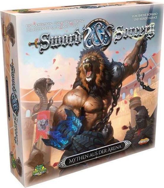 Produktbild ARGD0196 - Sword & Sorcery - Mythen aus der Arena, für 1-5 Spieler, ab 13 Jahren (DE-Erweiterung) (Deutsch)