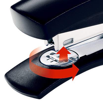 Actual product image Novus Stapler C2 with staples 24/6 (blister) black (25 Sheets)