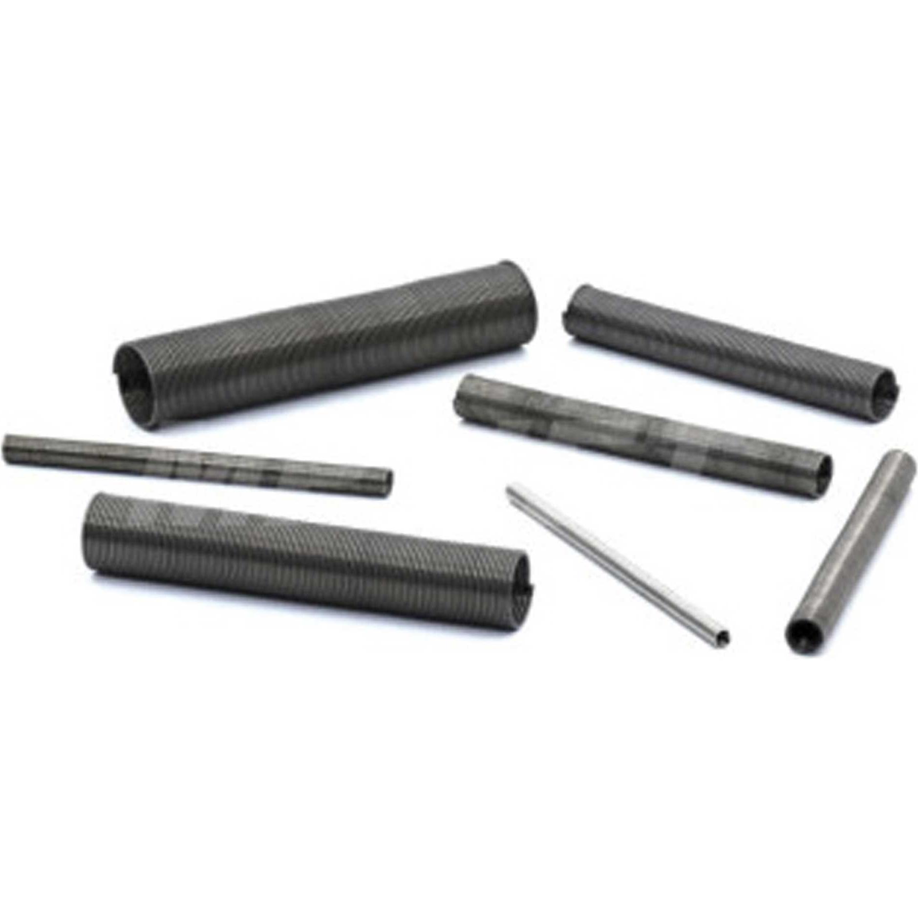 MP Jet federn set 0,5mm 4,5x40 6x40 8x40 10x45 mm gesammt 8st. zugfedern (MPJ 90849)