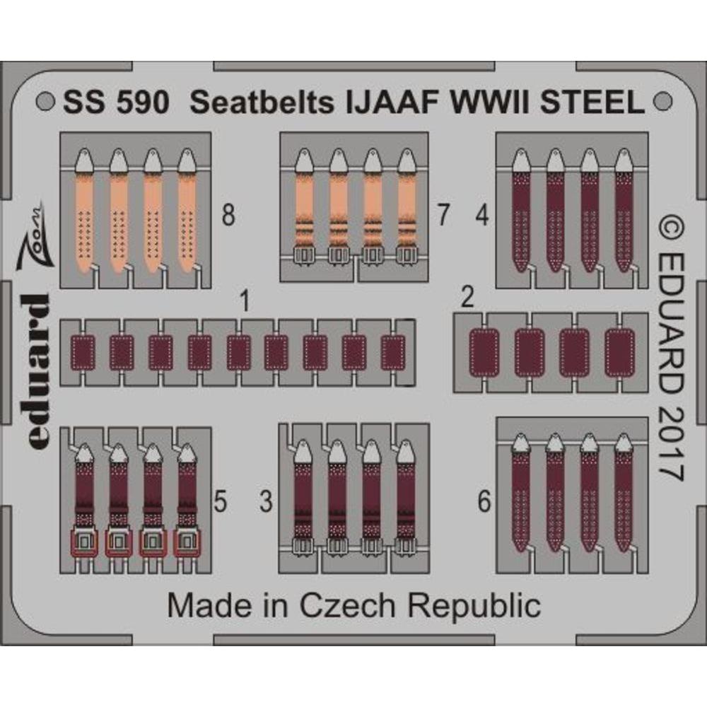 Eduard Seatbelts IJAAF WWII STEEL for