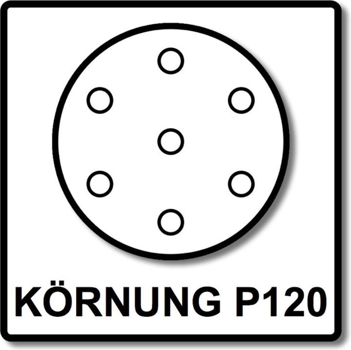 Actual product image Festool StickFix grinding wheels STF D150/48 Garnet, P120, 10 pieces (120)