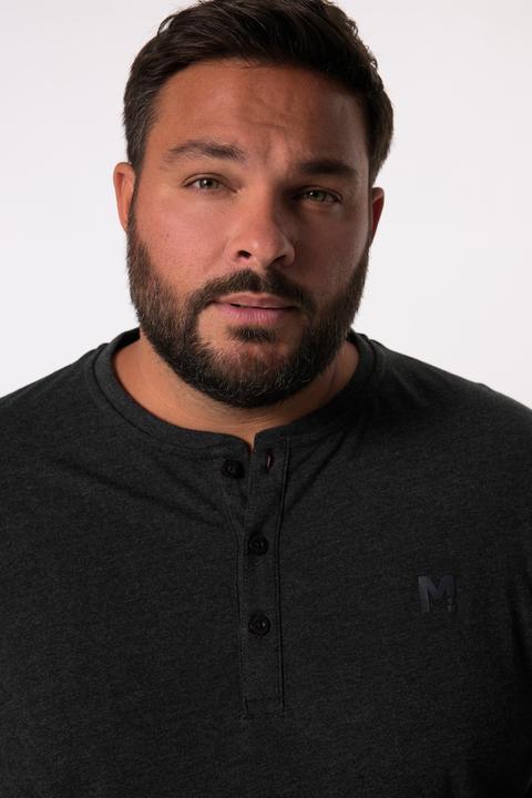 Image du produit Men+ Henley, Basic, Langarm, Rundhals (L)