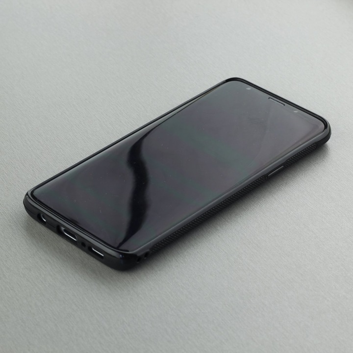 Image du produit PhoneLook Coque Silicone rigide noir Qsafoda 1 (Samsung Galaxy S9)