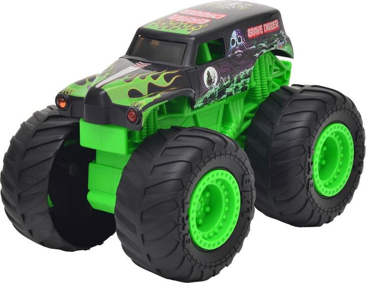 Immagine prodotto Monster Jam - 1:24 Lights & Sounds Truck - Grave Digger