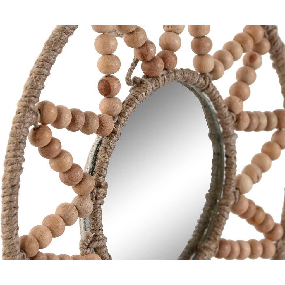 Esprit, Specchio, Spiegelsatz Home natürlich Scandi 20 x 1 x 20 cm (3 Stücke)