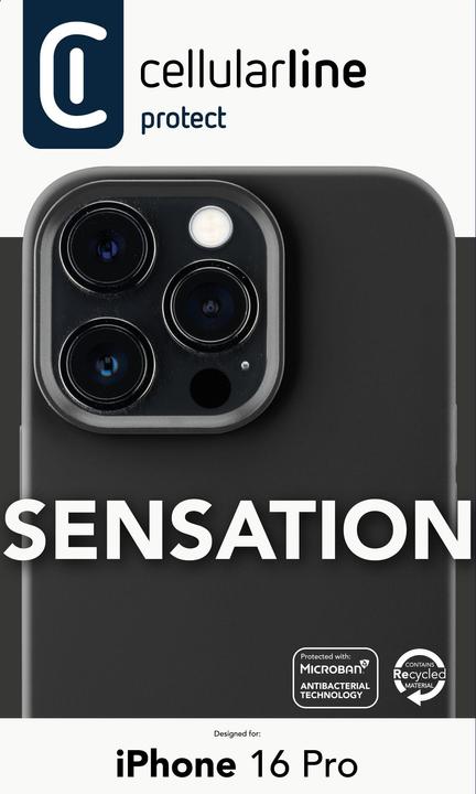 Produktbild Cellularline Silikon Case Sensation (Apple iPhone 16 Pro)