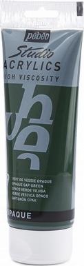 Actual product image Pebeo Studio Acrylics fine acrylic (Sap green, 100 ml)