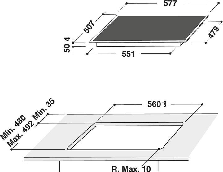 Immagine prodotto Bauknecht BQ 2760S FT (58.30 cm, Piano cottura elettrico)