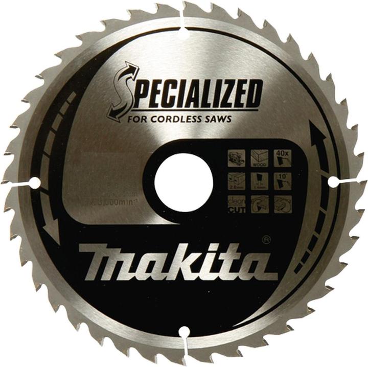Actual product image Makita SPECIALIZED saw blade 160x20x48Z