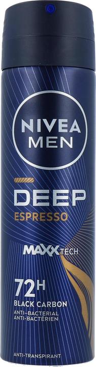 Produktbild NIVEA Deep Espresso Antitranspirant Spray 150ml (Spray, 150 ml)