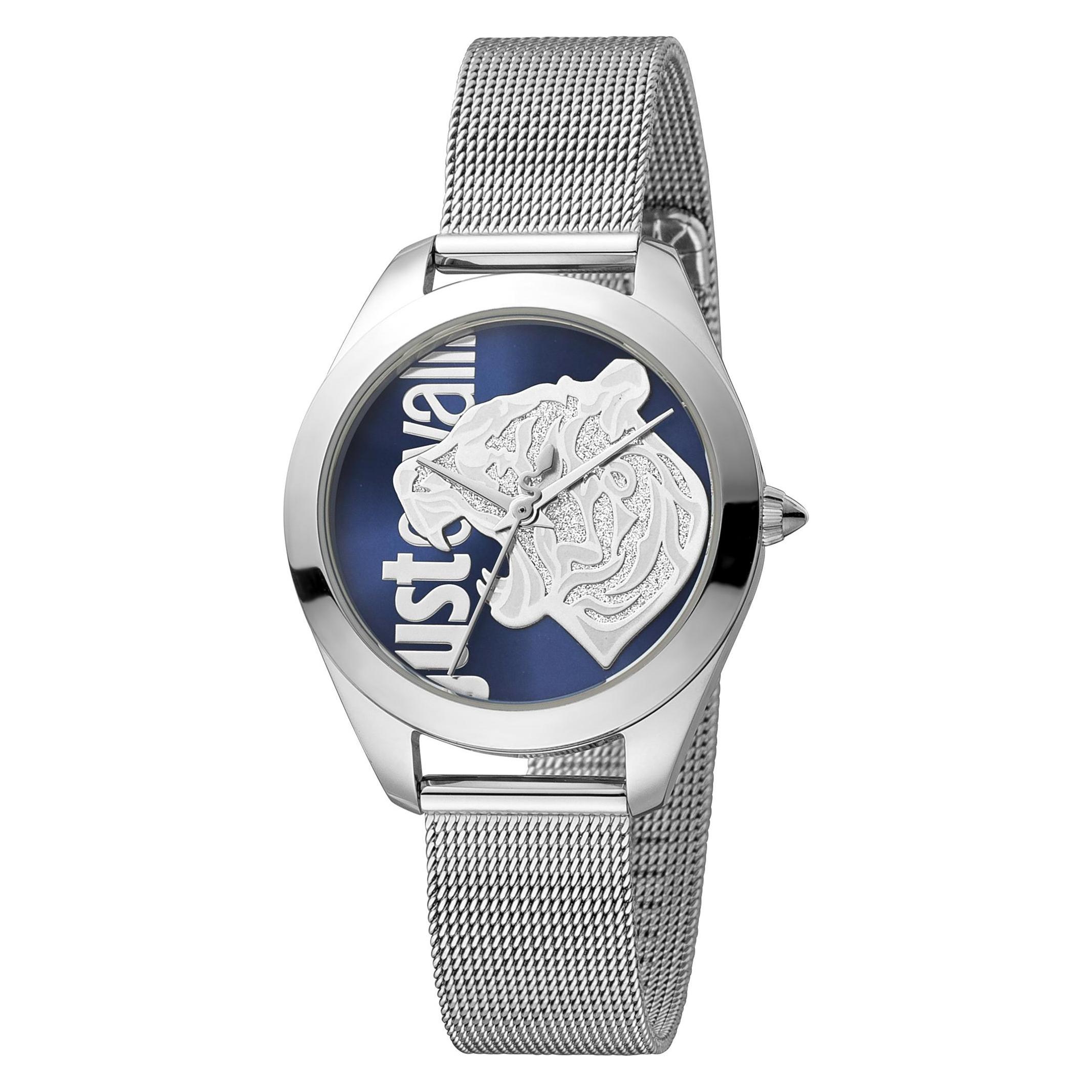 Just Cavalli, Armbanduhr, Animalier Pantera - JC1L210M0035, Silber, (32 mm)