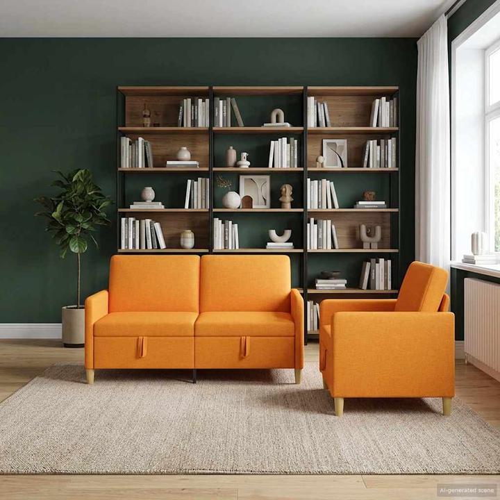 Produktbild vidaXL Sofa Set (1-Sitzer, 2-Sitzer)